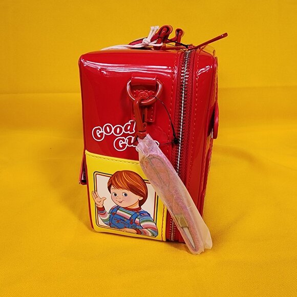 Loungefly Chucky Good Guys Tool Chest Crossbody Bag Halloween Horror Movie NEW - Picture 4 of 14